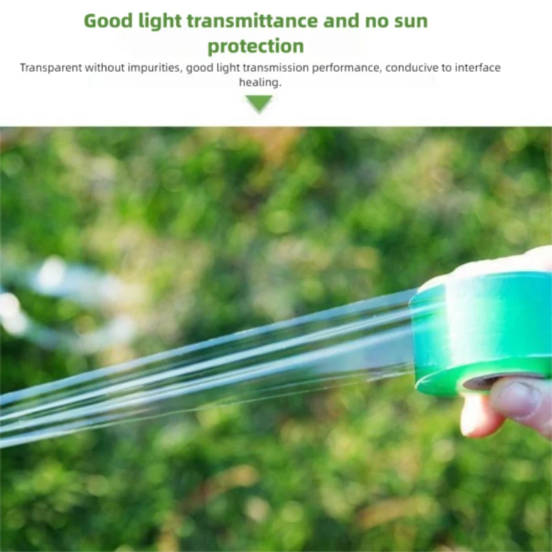 Профессиональная пленка для прививки фруктовых деревьев, упаковочная и намоточная пленка, высокоэластичная и дышащая лента для переплета ветвей.