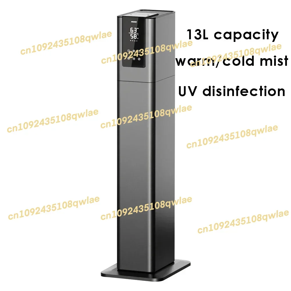 

100-240V 13L Humidifier Cold & Warm Mist Fog Air Aroma Diffuser Humidificador UV Disinfection Remote Control Essential Oil Box