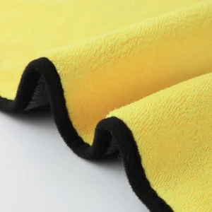 Fleece microfiber coral towel, car washing tool, double -sided cleaning cloth, absorbent rag autoling, 2pcs 10 Main Sales Car Wash - №8