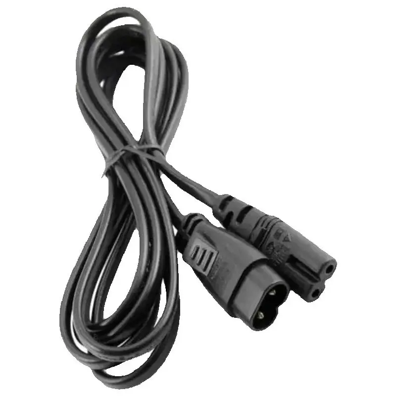 30cm 1.5m 3m 5m C7/C8 Power "8" Figure Adapter Converter Short Cable European IEC320 C7 Female to C8 Male Plug Extension Cord