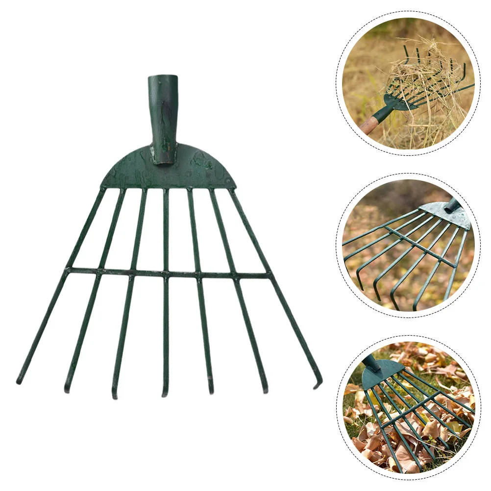 

Turf Rake for Artificial Grass 7-Toothed Design Efficient Soil Loosening Fallen Leaves Removal Turf Rake for Artificial Grass