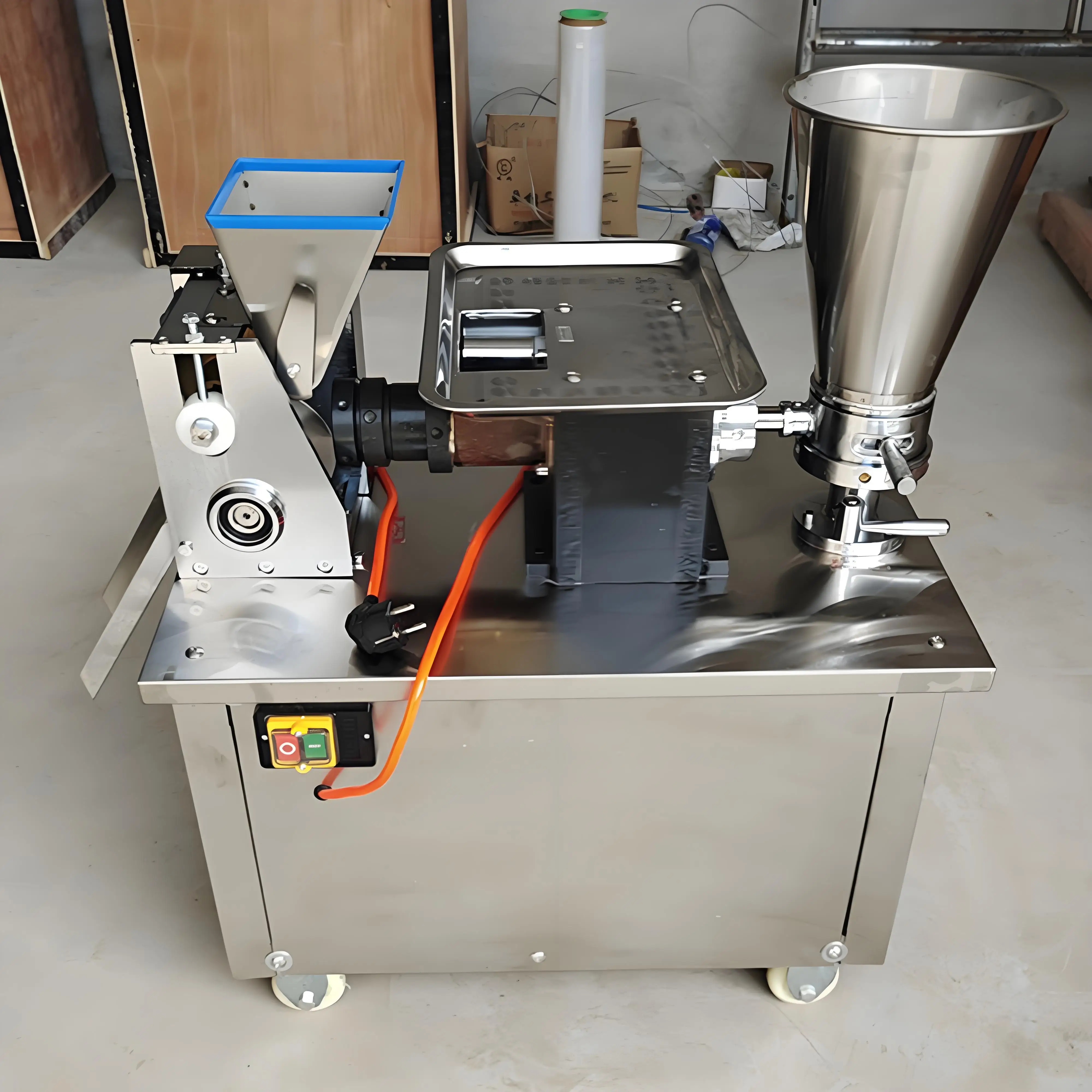 Automatic Samosa And Ravioli Maker Folding Dumpling Machine