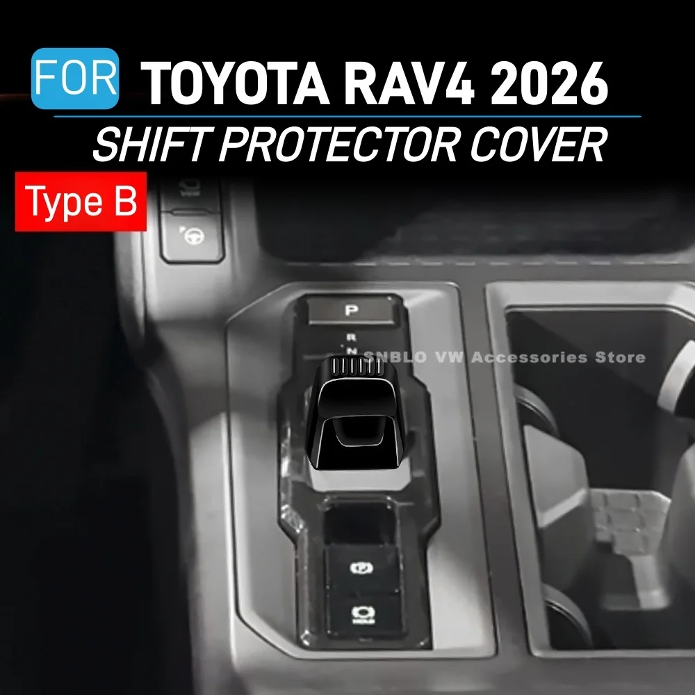 

For TOYOTA RAV4 2026 Accessories Shift Protector Cover Decoration Sticker
