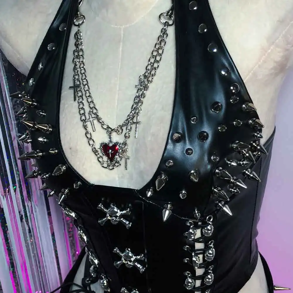 

Топы в стиле гранж, эко-готика, готика, эмо, харадзюку, Y2K, кавай, панк-рок, 90-х, с принтом черепа, винтажные, ручной работы, DIY, для подростков, E-Girls, Fairy, 2025