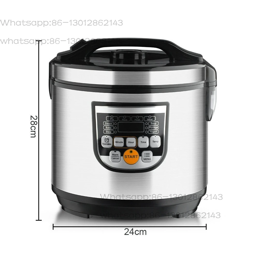 NEW     European English Smart Rice Cooker Foreign Trade 5L Smart Multifunctional Rice Cooker