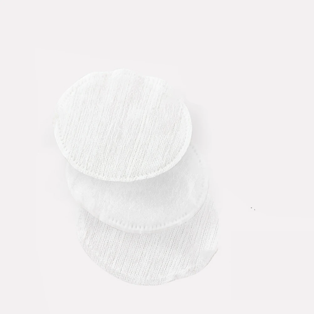 Almohadillas desmaquillantes redondas de algodón ultrafino, almohadillas de algodón faciales suaves y amigables con la piel para el cuidado diario de la piel, 60 uds.