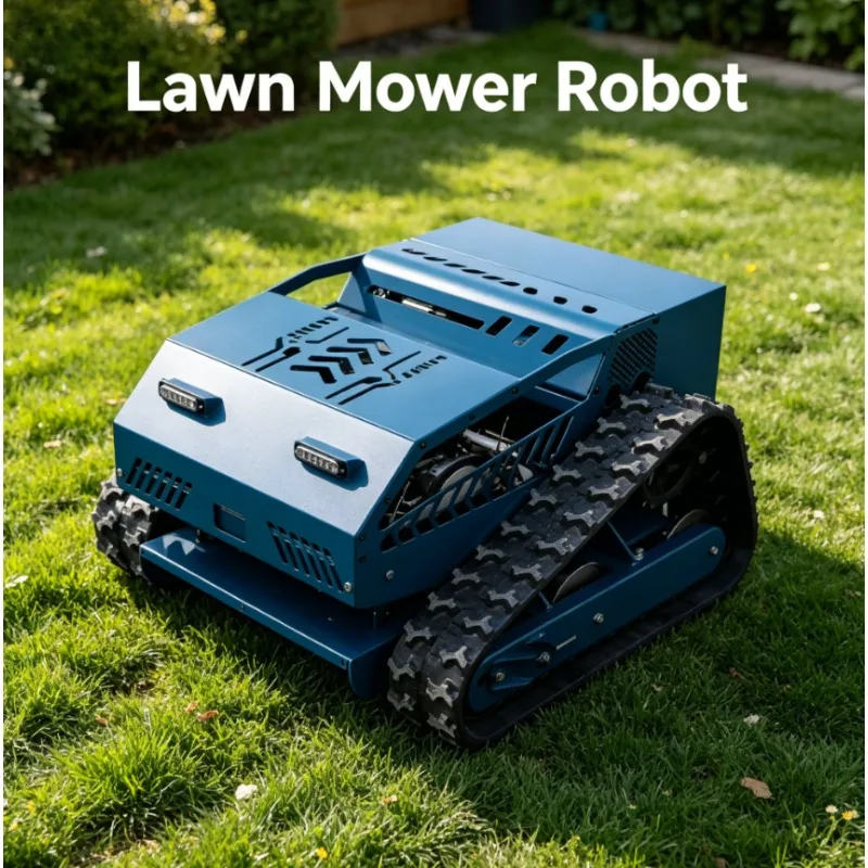 

Robot Lawn Mower Multifunction Remote Control Robotic Lawnmower for Large Yard Garden Agriculture