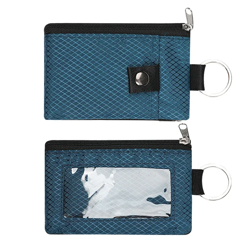 男性と女性のためのネックストラップ付きのミニウォレット,盗難防止クレジットカードバッグ,ゼロウォレット,rfid,信号ブロック,2024