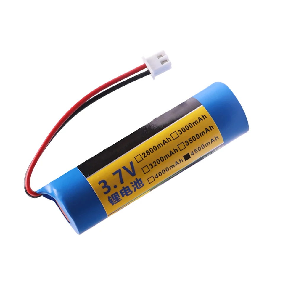 3.7V 4500mah 18650 Rechargeable Battery SM/XH2.54 PLUG For Rc Toys Helicopter Airplanes Car Boat Tank Gun Truck Lithium Battery