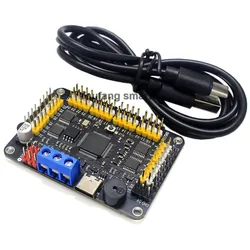 32 Channel Robot Servo Control Board Servo Motor Controller for Windows for Mac PS2 Wireless Control Kit USB/UART Connection Mod