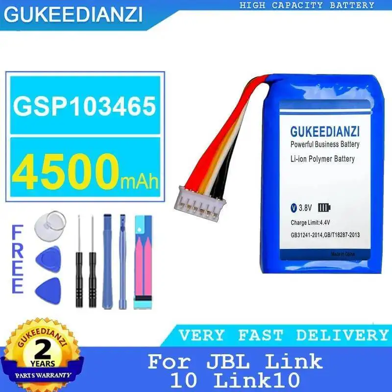 

High Performance 4500Mah Bluetooth Wireless Speaker Battery For Jbl Link 10 Link10 GSP103465
