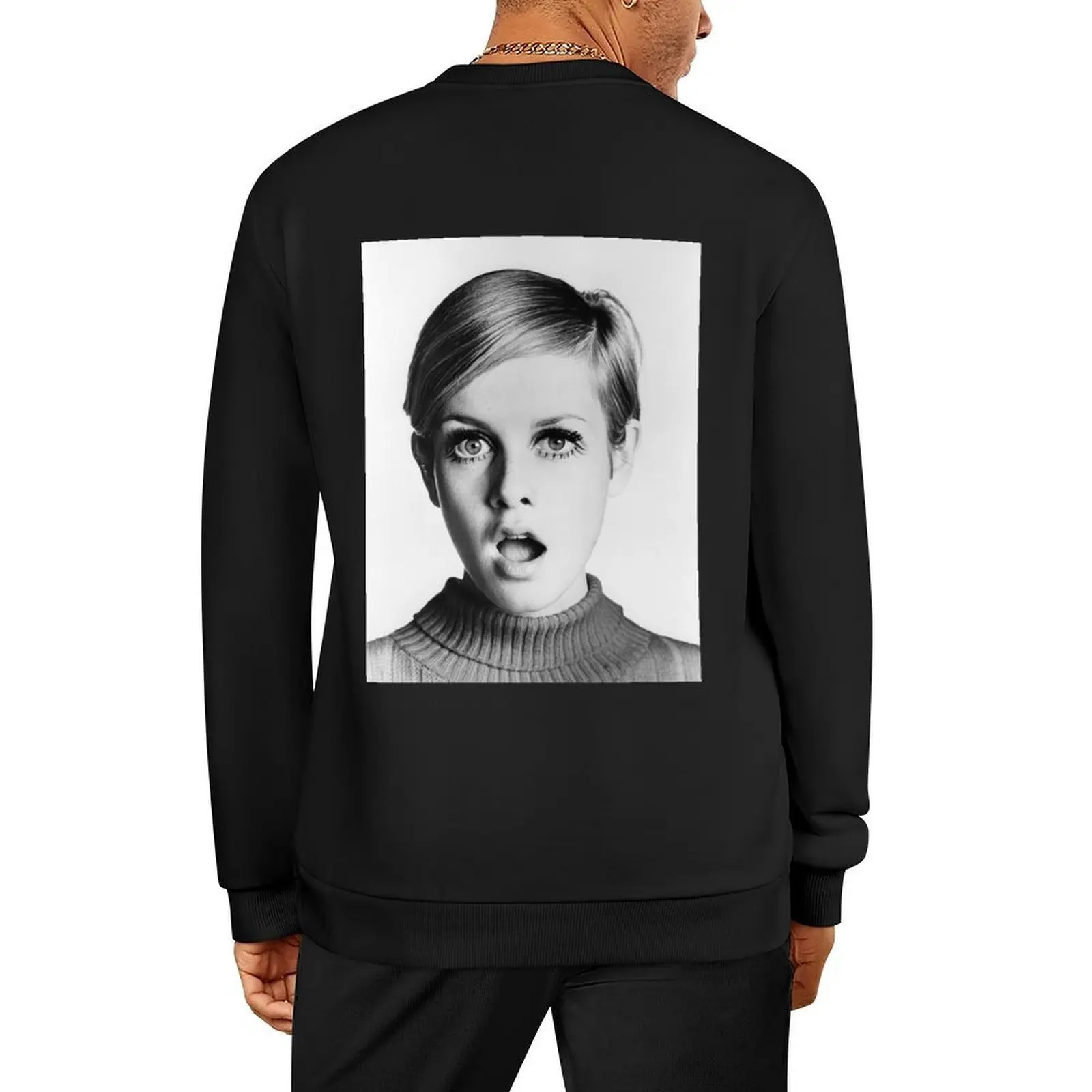 

Twiggy + Oyster Pullover men's clothing men's sweat-shirt korean autumn clothes anime clothes new sweatshirts