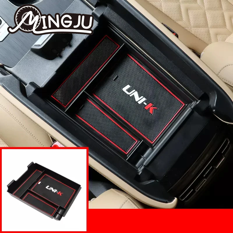 Per Chang An Unik Uni k 2021 2022 2023 2024 scatola portaoggetti stivaggio scatola portaoggetti riordino accessori Auto antiscivolo