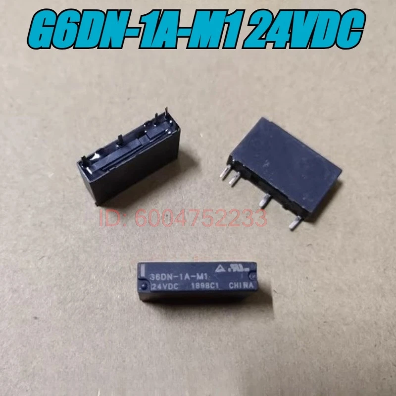 

(Совершенно новый) 10 шт./лот, 100% оригинальное реле: G6DN-1A-M1 24VDC 4 контакта G6DN