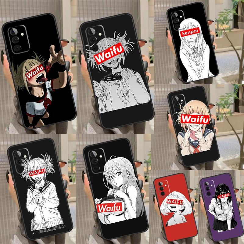 Sugoi Senpai Anime Waifu Capa For Samsung Galaxy A52 A42 A32 A22 A12 A53 A33 A23 A13 A51 A71 A14 A24 A34 A54 Case