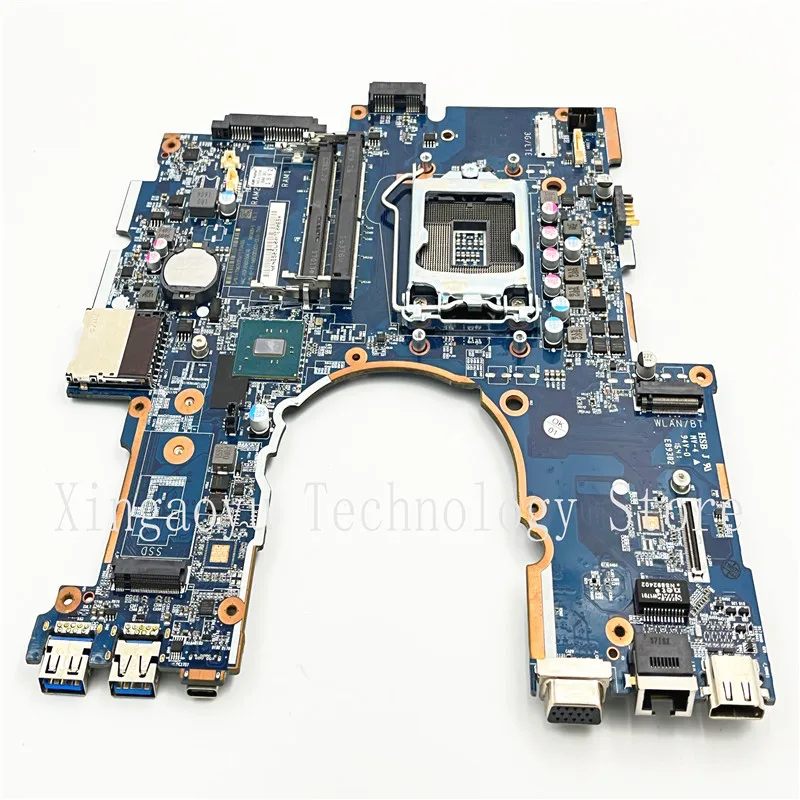 Imagem -05 - Original para Turion para Clevo N650 N650du Motherboard 677-n650du00-d03 6-71-n6500-d03 Teste Perfeito