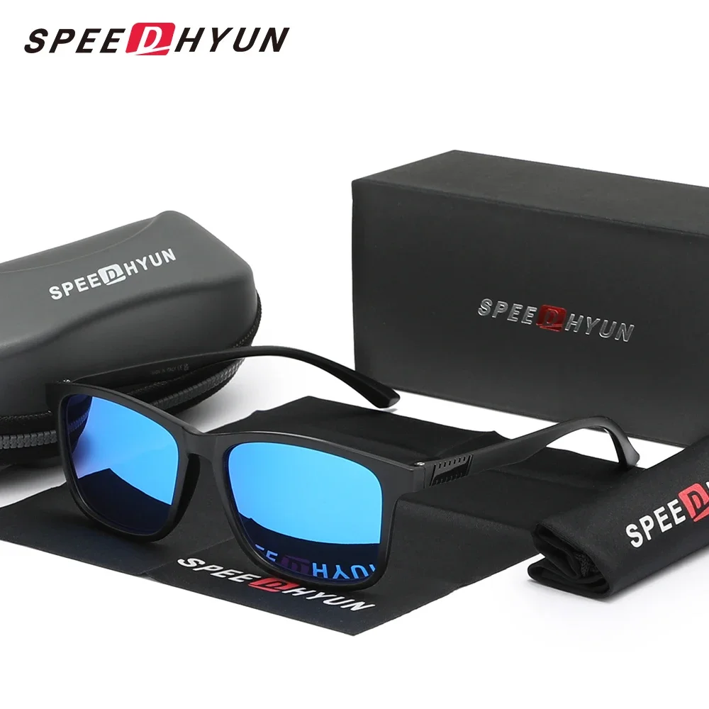 SPEEDHYUN في الهواء الطلق الدراجات TR90 إطار نظارات واقية الرجال نظارات نسائية الصيد القيادة الاستقطاب UV400 الصيف نظارات