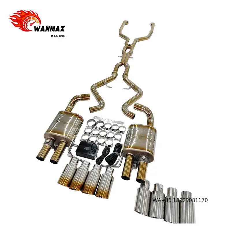 

Performance Titanium Alloy Valvetronic Exhaust Catback System for E9x E90 E92 M3 Exhaust System