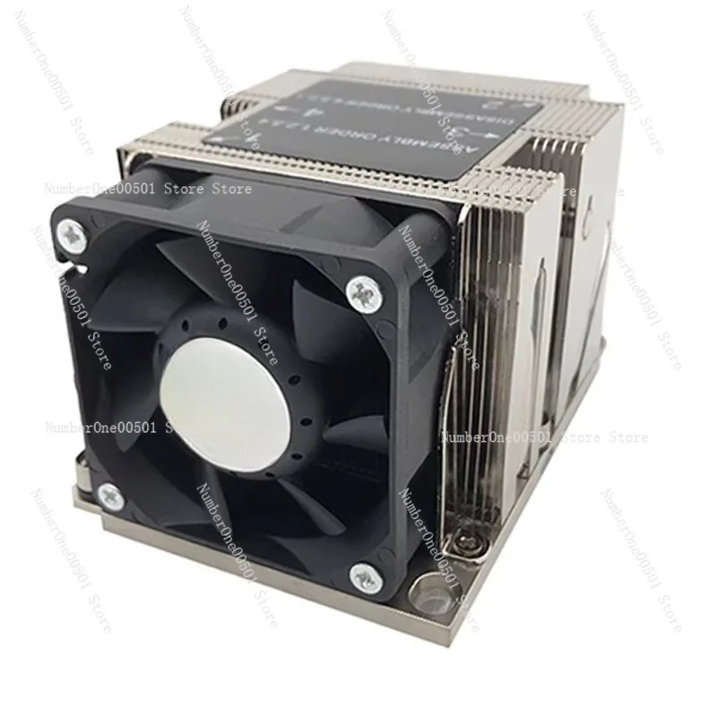 2U Server CPU Cooler 3647 Interface Supports 4189 4677 SP3 SP5 SP6 Heat Pipe Fan