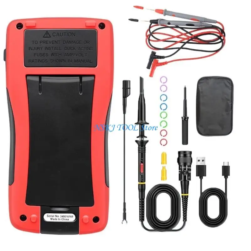 L8RC Многофункциональный мультиметр 3 в 1, тестер генератора сигналов, цифровой осциллограф