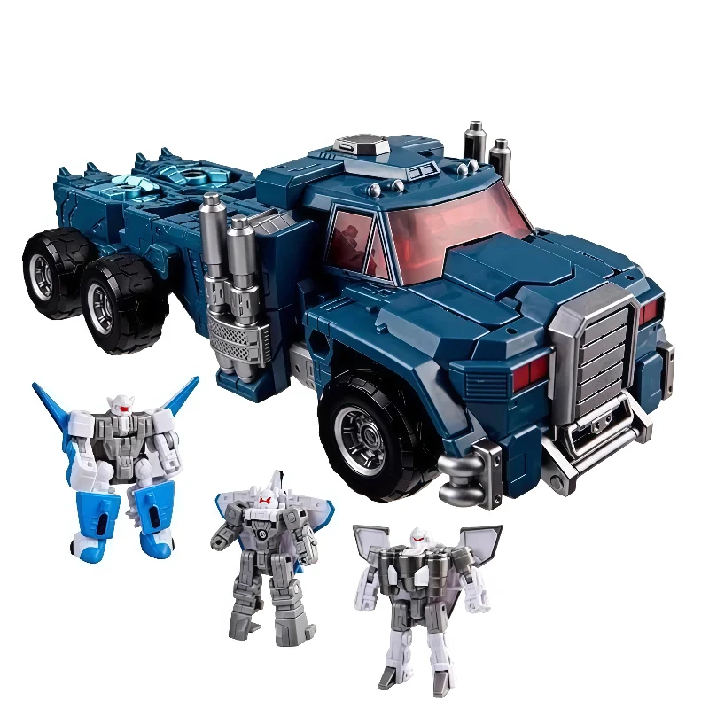 In Stock Transformers Toys Thunder Fleet Dark Nemesis Prime SDCC Transformer Robot Action Figure Model Collect Hobbies Toys