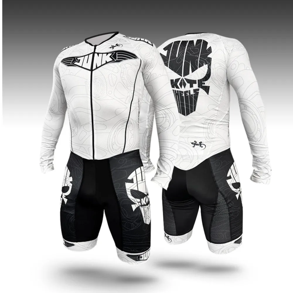 2023 Skate Trisuit Professional Team Inline Speed Skating Jumpsuit Skating Clothing Summer Men Short Sleeves Skinsuit