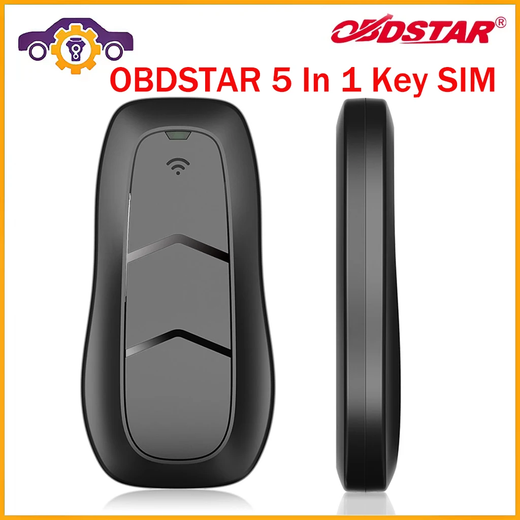 

OBDSTAR Key SIM 5 in 1 Smart Key Simulator Support for Toyota 4D and H Chip Work with X300 DP Plus and X300 Pro4