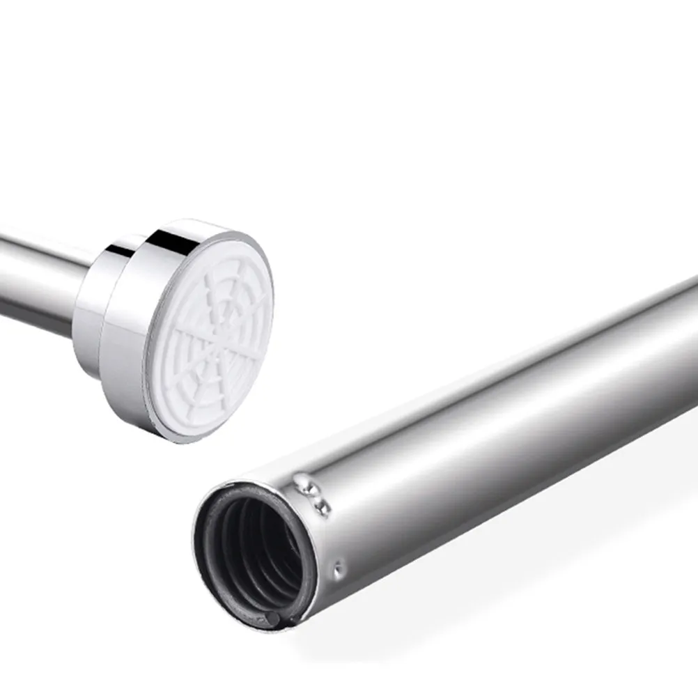 50Cm Punch-Free Extendable Tension Rod High-Strength Stainless Steel Clothes Drying Pole Curtain Rod Shower Rail Bar for Offices