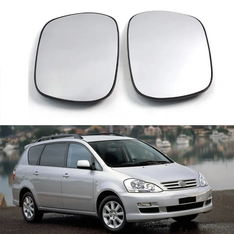 

For 00-06 Toyota AVENSIS VERSO reversing lens heated rearview mirror,Rear view lens replacement