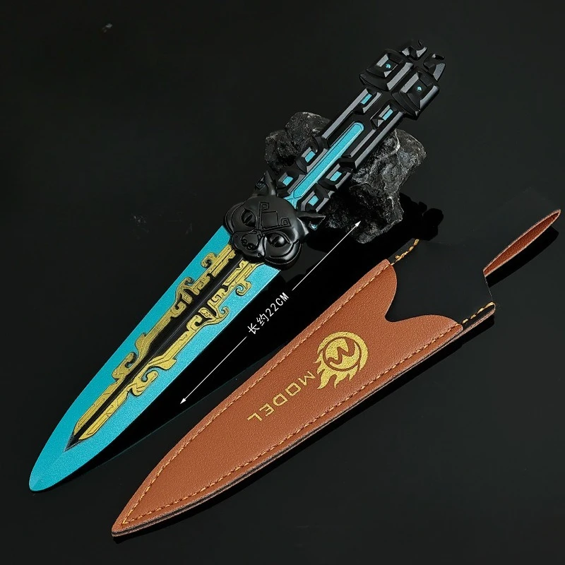 22 cm Neue Delta Force Spiel Figur Daten Dart Peripherie Metall Handwerkskunst Modell Desktop Dekoration Ornamente Geburtstag Geschenke Spielzeug