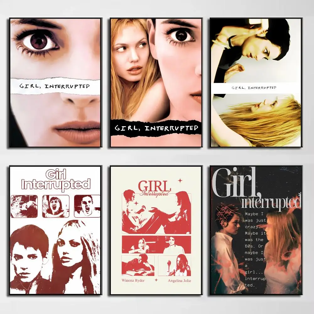 Intense Emotional Film G-Girl Interrupted Poster Wall Decor for Young Collectors, Indoor and Outdoor Decor
