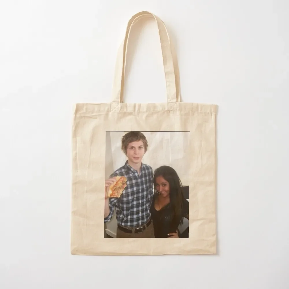 

snooki and michael cera Tote Bag shopper bags Women's shopping bag Tote Bag