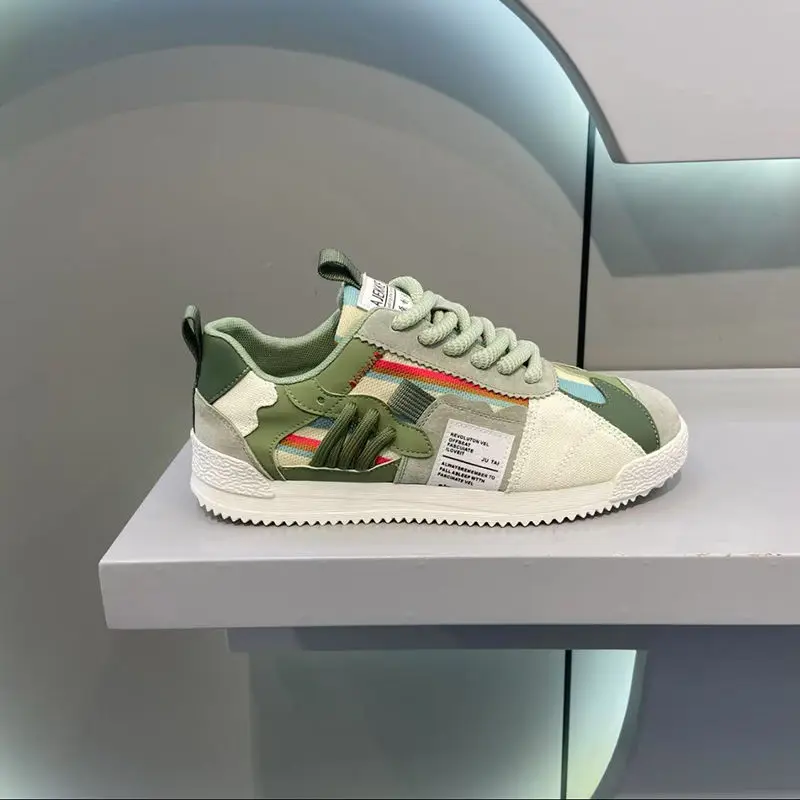 الكلاسيكية قماش الرجال أحذية رياضية غير رسمية موضة الذكور تنفس المشي أحذية رياضية خفيفة الوزن الانزلاق على الرجال أحذية التنس زوجين الشقق #3