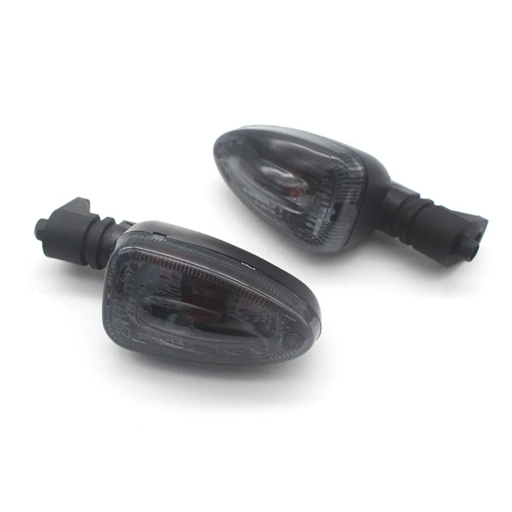 Motorcycle Turn Signal Indicator Lights for K1300R K1200R K1200S F800GS F650GS(Black)