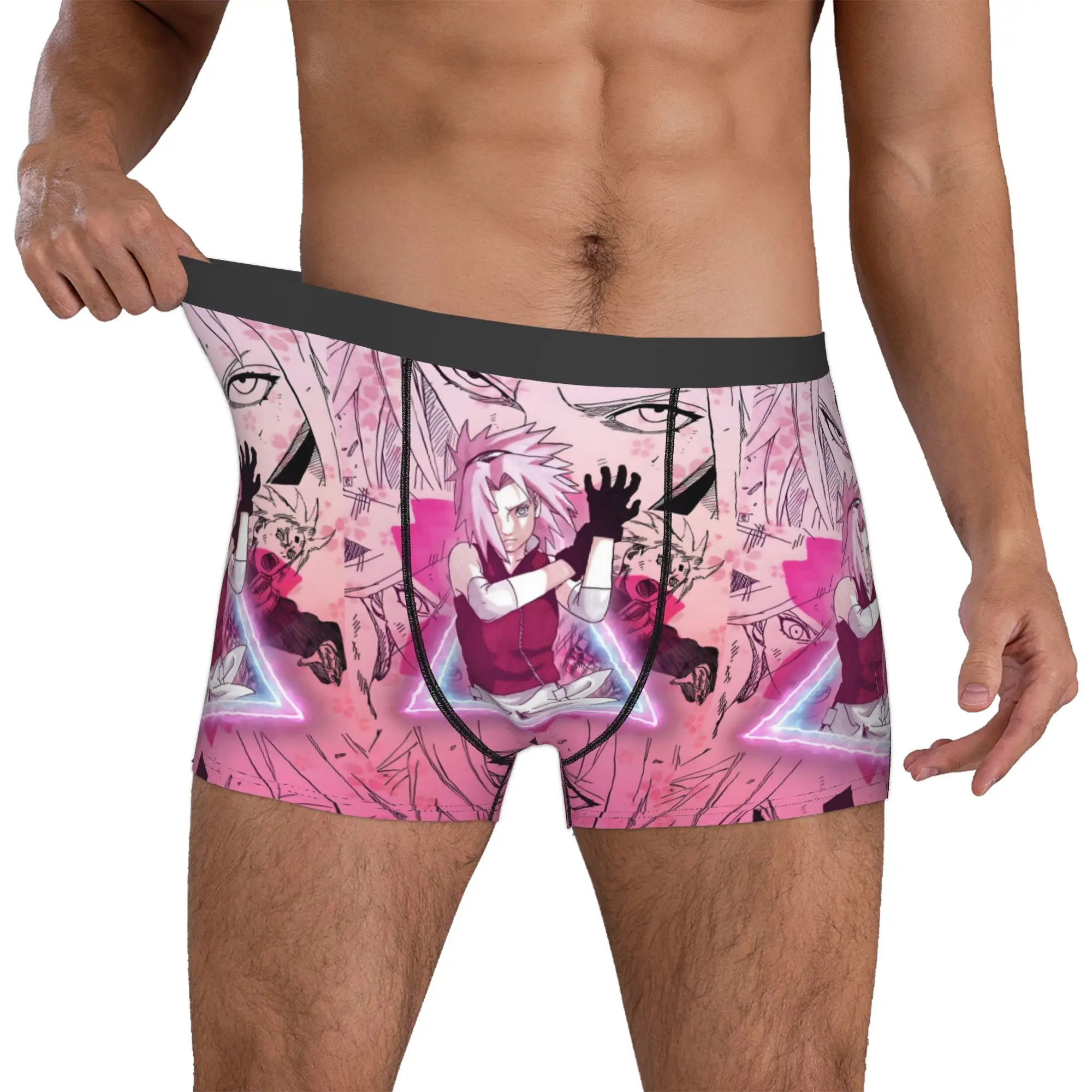 

Custom S-Sakuraes H-Harunoes Movies Boxers Shorts Mens Loyal Briefs Underwear Novelty Underpants