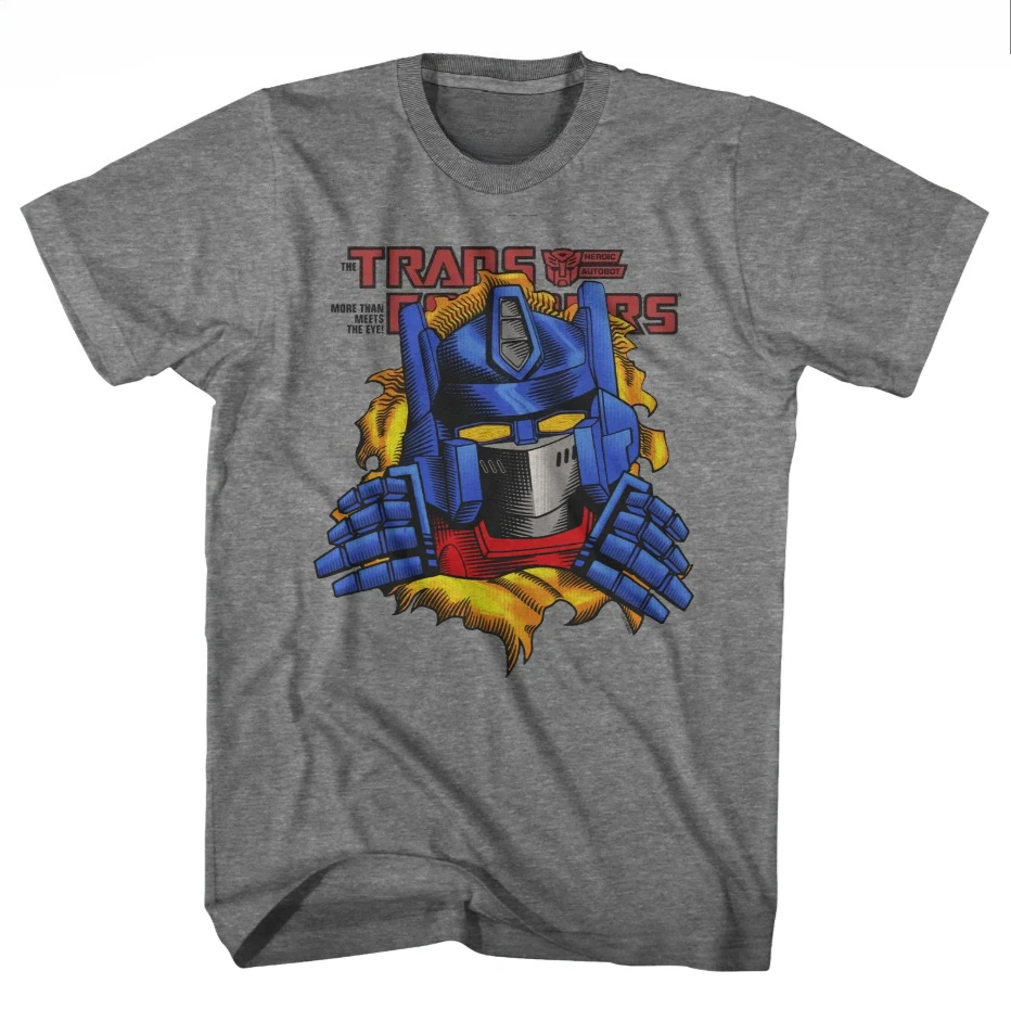 Transformers official peripheral printing men's and women's short-sleeved Y2K street loose and comfortable T-shirt lovers