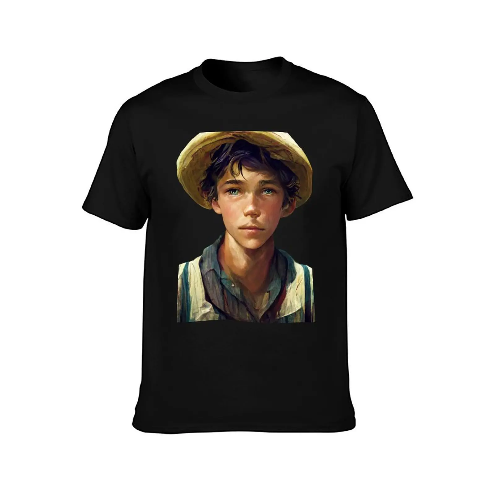 Huckleberry Finn T-Shirt plus sizes anime tshirt sports fans anime shirts men