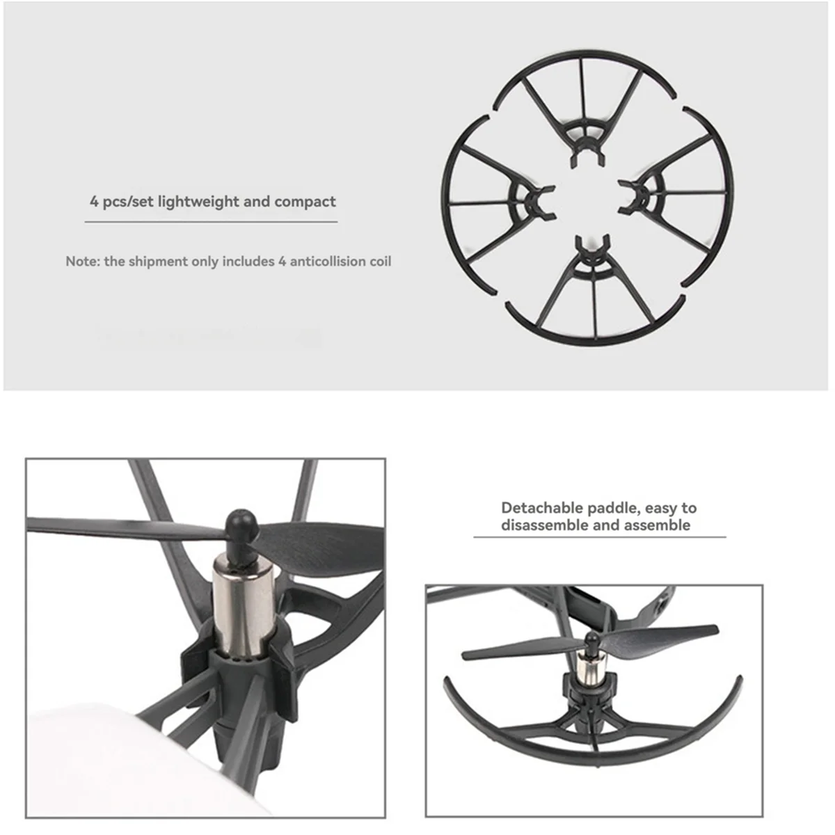 Защитная крышка для пропеллера, защитная крышка для лопастей пропеллеров, реквизит для корпуса пропеллера дрона