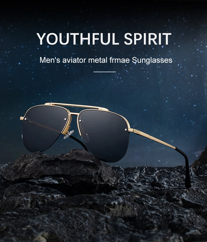 Steampunk Oval Pilot Sonnenbrille Männer 2025, Luxus Marke Vintage Doppel Strahl Sonnenbrille Für Männliche Trendy Punk Metall Rahmen Brillen – Detail 3