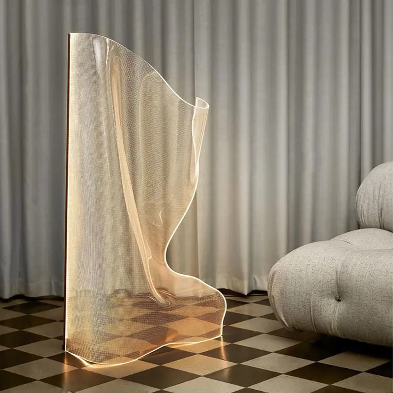 

Ambient floor lamp living room creative Internet celebrities ins medieval bedroom study vertical desk lamp