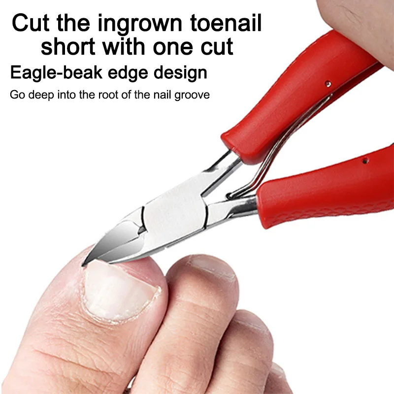 New 1/13pcs Professional Nail Clipper Nail Cutter Kit Set Nail Scissors Pedicure Tool Manicure Knife Dead Skin Scissors ZJJ08 view 6