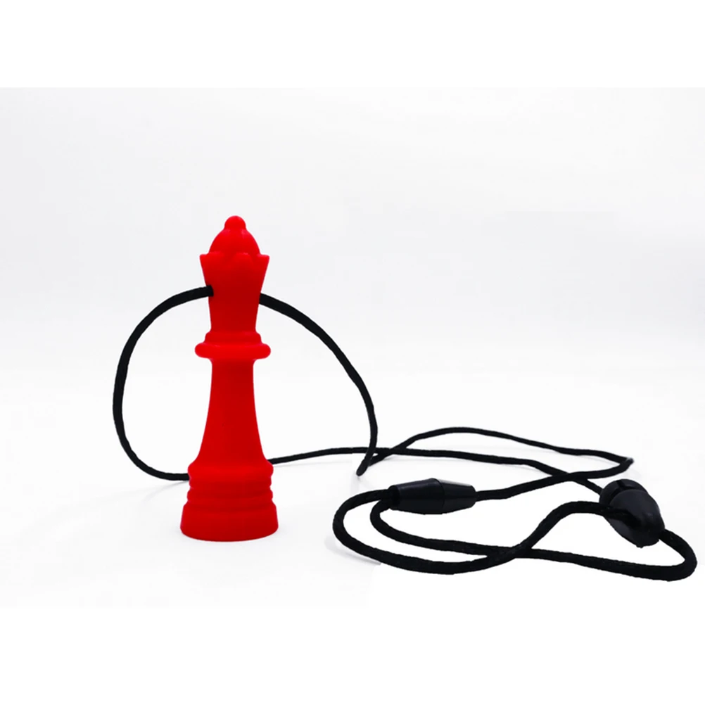 

4 шт. силиконовое шахматное ожерелье для прорезывания зубов для младенцев, жевательная сенсорная игрушка для облегчения моляров, детский прорезыватель, успокаивающий подарок, прорезывание зубов для младенцев