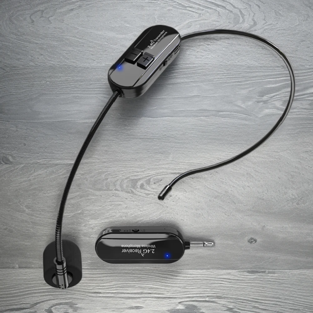 2.4G draadloze headset en handheld 2-in-1 microfoon Lange afstand hoofd Handheld microfoon 2 in 1 voor stemversterker Podiumluidsprekers Teach