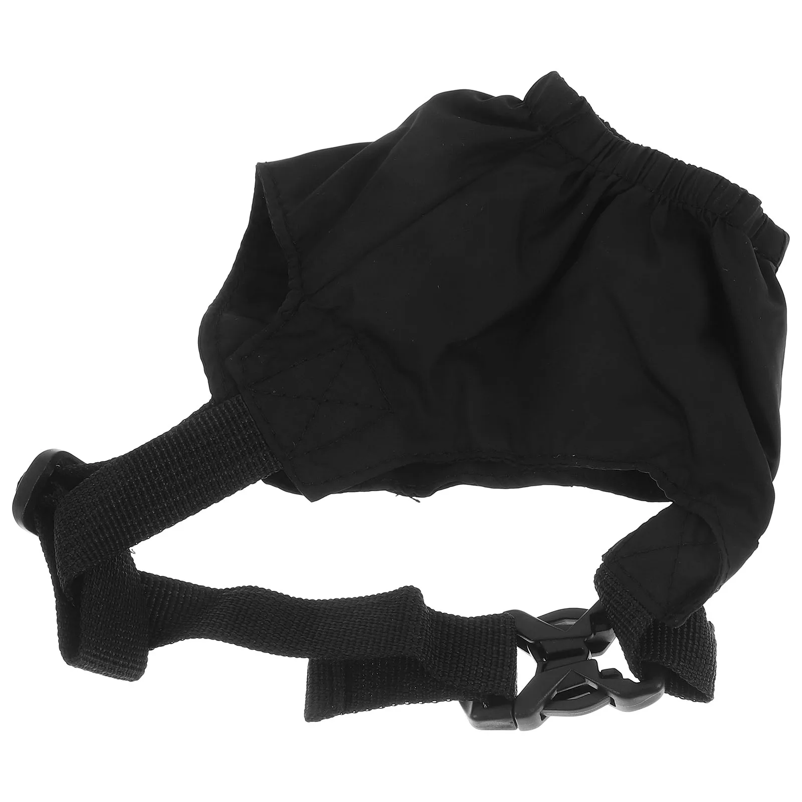 

1pc Pet Eye Mask For Dogs Cats Soft Nylon Blinder Shading Calming Tool Bathing Grooming Decompression Accessories (Black)