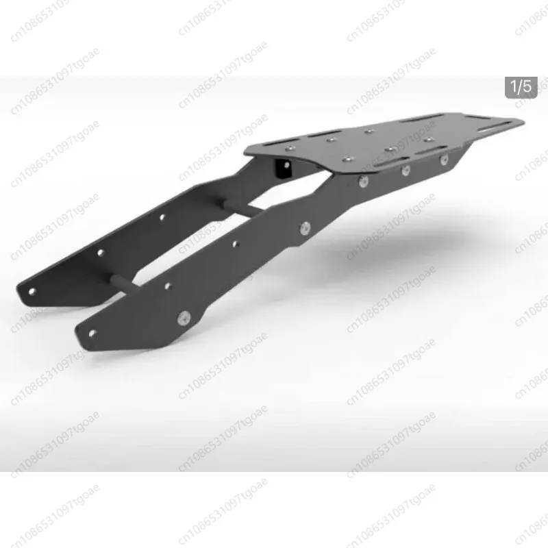 Black Metal Luggage Rack Rear Cargo Carrier Bracket for Motorcycle Accessories