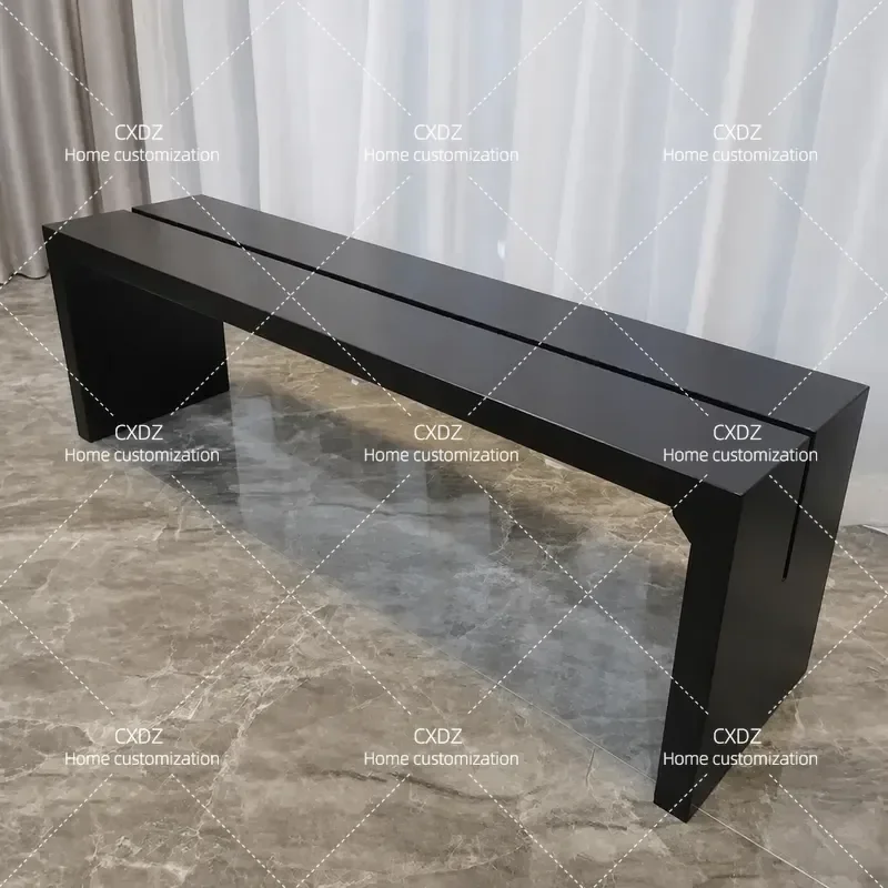Nordic Solid Wood Bench for Dining Room Entryway Shoe Changing Stool Bedroom Bedside Seat Simple Home Furniture