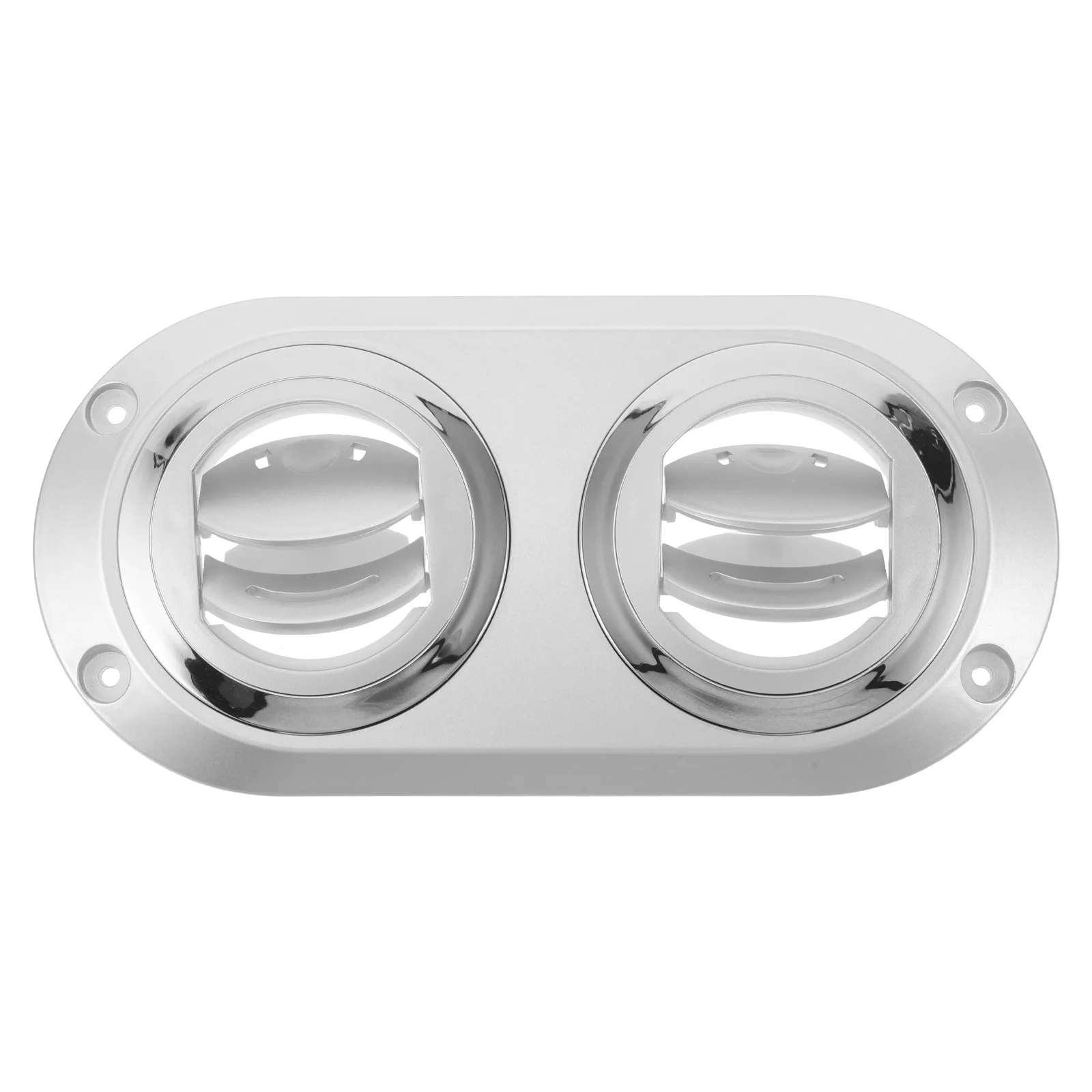 

Universal Round Air Vent Outlet for Bus Efficient Airflow Noise Reduction Durable Air Conditioner Cover Accessory