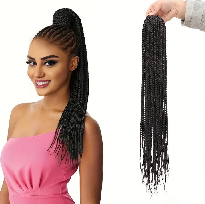 

Synthetic Senegalese Twist Hair Extensions Crochet Hair Braids Senegalese Ombre Braiding Hair Crochet Braid Hair Box Braids Hair
