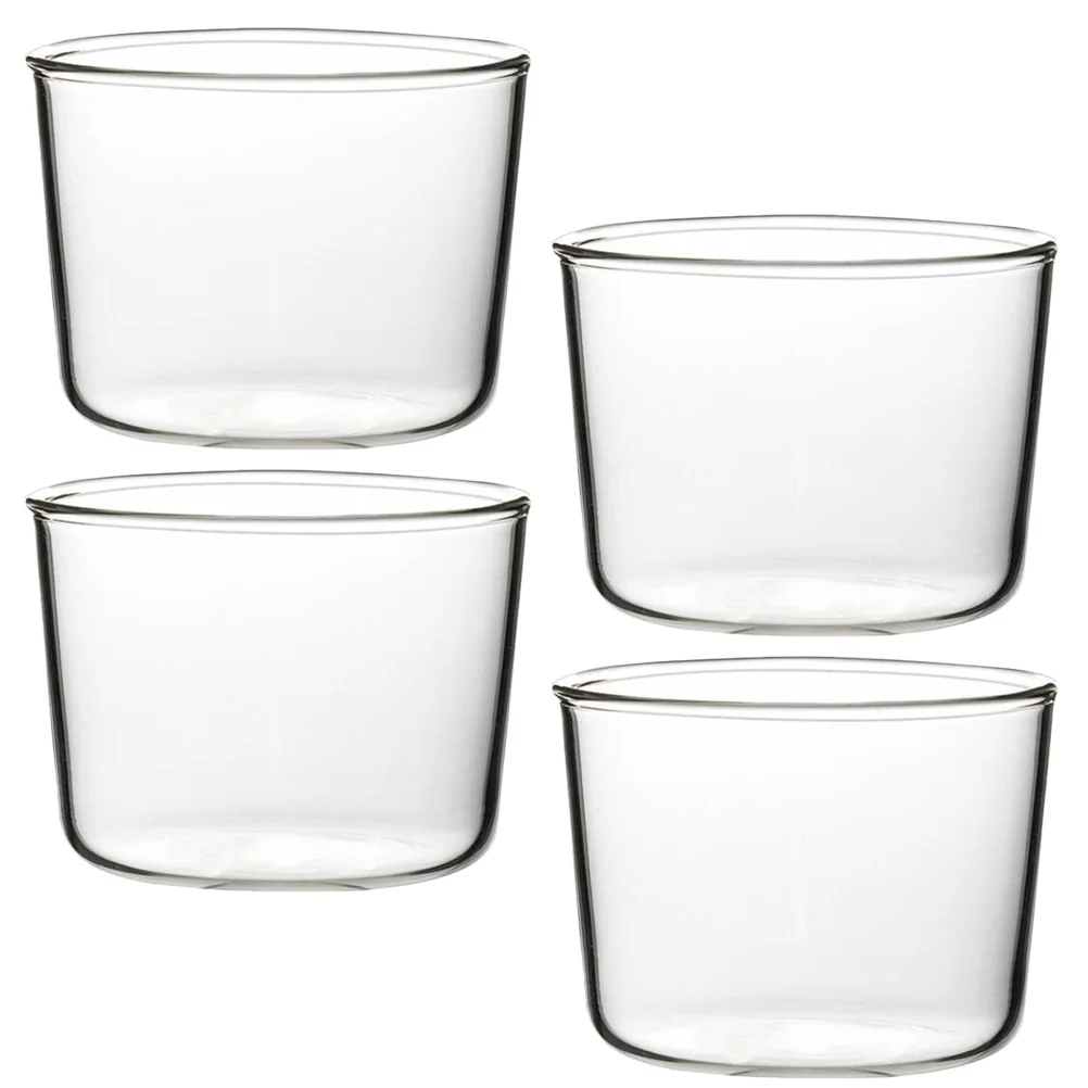 

4Pcs 200ml Household Dessert Cups Smooth Surface Not Easy Deform Protect Delicious Food Transport Party Pastry