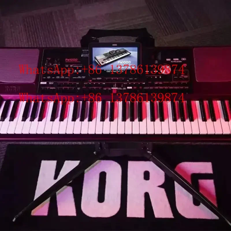 KORG PA 1000 PA1000 Key Keyboard Professional Arranger Piano Workstation with Speakers